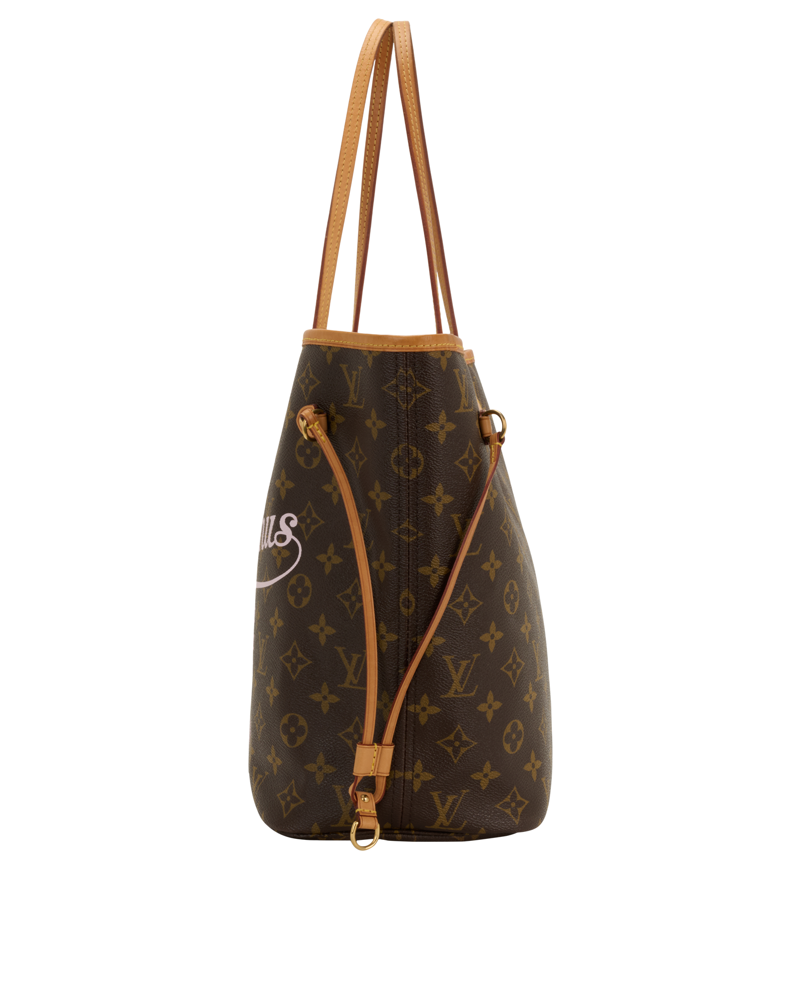 Puerto Banus Neverfull MM, &pound;995, Handbags, Brown, Canvas, Bottom view